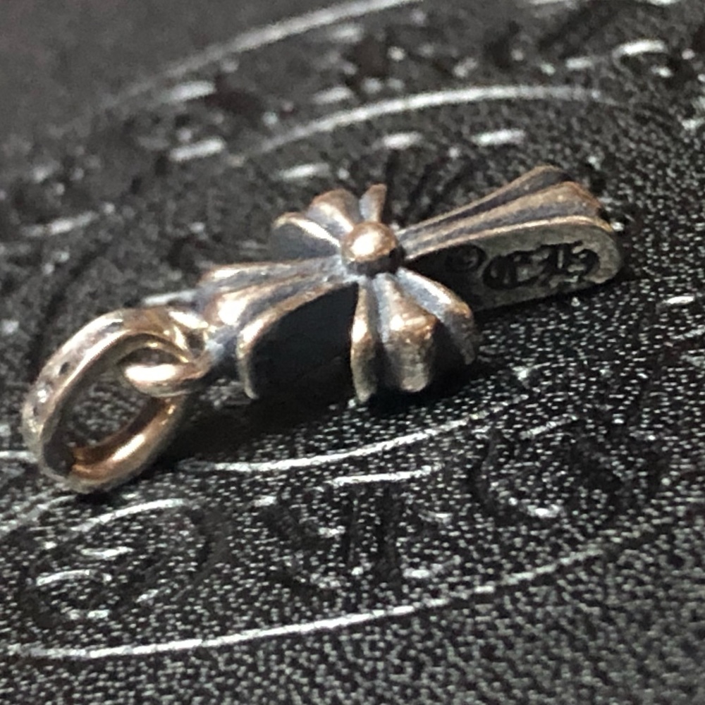 Chrome Hearts CH cross pendant charm necklace